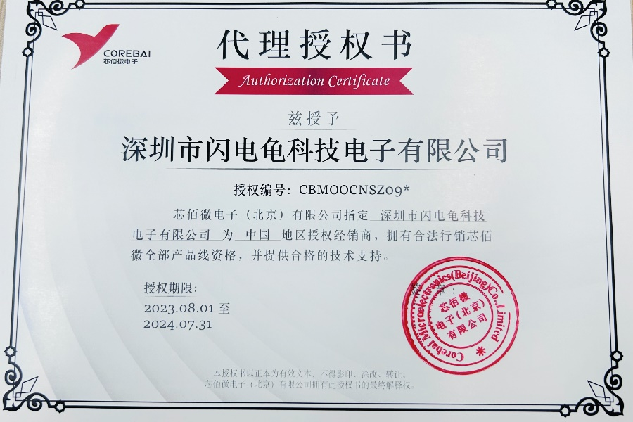 Achieving a milestone and successfully obtaining the agency right of COREBAI!